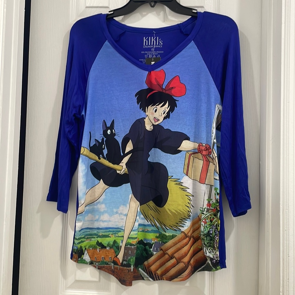 Studio Ghibli Kiki’s Delivery Service top NWT size Medium